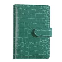 A6หนัง Notepad ชุด Binder Budget Planner Kit แบบพกพา Journal Notebook รีฟิลสำหรับผู้หญิงผู้ชายงบประมาณ Journaling
