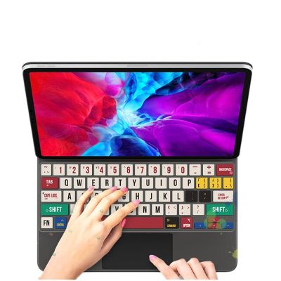 2021 New Cover for Apple ipad Pro Magic Keyboard Film 12.9 inch Tablet Keyboard Protector Dustproof Waterproof Silicone Soft Keyboard Accessories