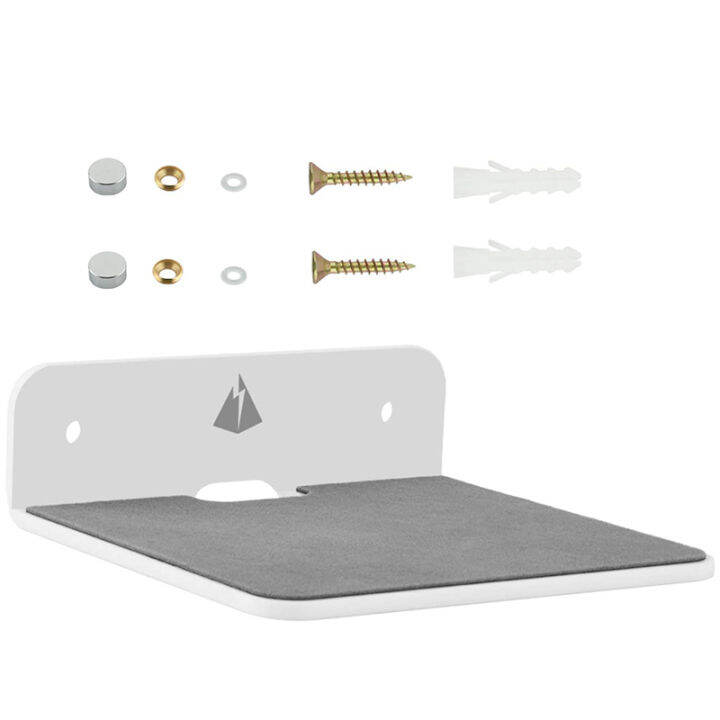 Wall Shelf Speaker Stand, Small Wall Shelf Speaker Mount for Bluetooth