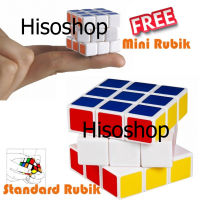 Puzzle Rubiks Cube  ลูกบิด รูบิค ลูกบาศก์ 3x3x3 นิ้ว ช่วยฝึกสมอง  เพิ่มไอคิว