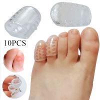 ♙✴℗ 10Pcs Silicone Toe Caps Anti-Friction Breathable Toe Protector Prevents Blisters Toe Caps Cover Protectors Foot Care