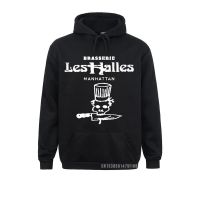 Sudadera con capucha de manga larga para hombre, de estilo Vintage prenda de vestir, lisa, de estilo Brasserie Les Halles, ideal para invierno y otoño