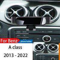 ที่วางโทรศัพท์ในรถสำหรับ Mercedes Benz A Class 2013-2022 GPS ที่ยึดโทรศัพท์นำทางด้วยแรงโน้มถ่วงเป็นพิเศษเคสไอแพดแบบตั้งได้360องศา