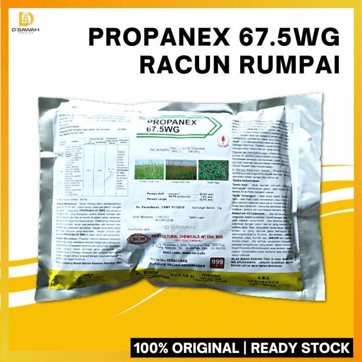 Acm Propanex 67 5wg 1kg Racun Rumpai Padi Racun Sambau Padi Racun