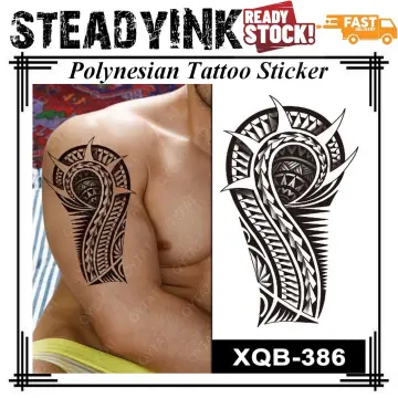 Maori Polynesian Tattoo Border With Swastika Sun Symbol Stock Illustration  - Download Image Now - iStock