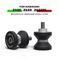 ❧✻▲ Z650 Motorcycle Swingarm Spools Rear Stand Screws Sliders For KAWASAKI Z400 Z650RS 2017-2023 Modified Accessories Parts