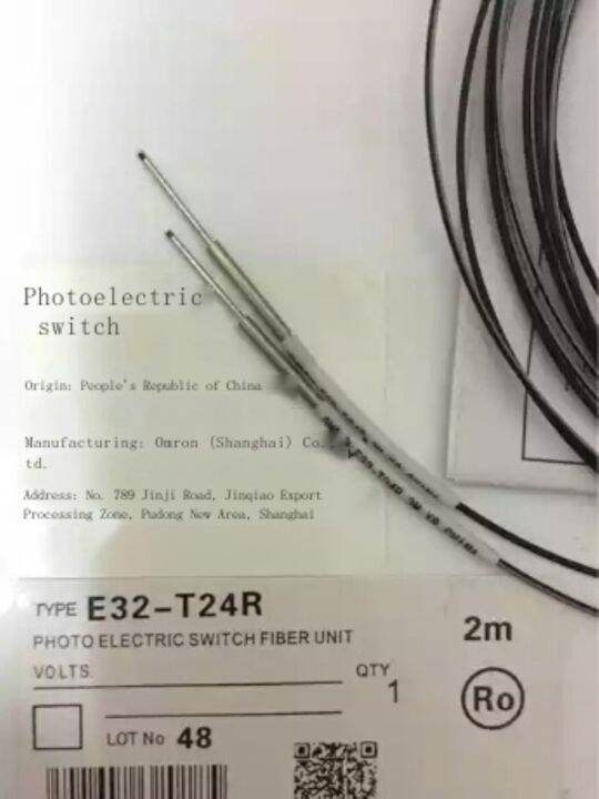 ไฟเบอร์ออปติกเซ็นเซอร์จัดตำแหน่ง-e32-t24e-e32-t24r-e32-t24แบบดั้งเดิมสินค้าใหม่