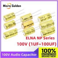 (10pcs) 100V 33UF Audio Capacitor Non Polarity ELAN NP Series Electrolytic Capacitors