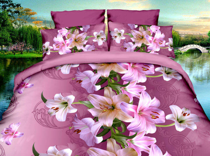 3d-flowers-quilt-cover-bedding-set-bed-sheets-duvet-cover-pillowcase-brushed-fabric-rose-lily-4pcsset-home-textile-new