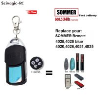 New SOMMER 4020 4026 TX03-868-4 Garage Door Remote Control 868mhz Rolling Code Door Opener Transmitter Gate Controller Key Fob