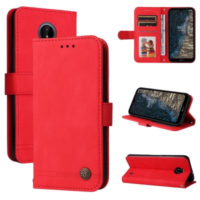 เคสสำหรับ Nokia โทรศัพท์ใหม่ C10 C20 G50 G300 G20 G10 6.3โนเกีย1.4เคสโทรศัพท์พลิกช่องการ์ดกระเป๋าสตางค์หนังแม่เหล็ก