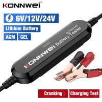 ZZOOI KONNWEI BK200 Bluetooth Car Battery Tester 6V 12V 24V 100-2000 CCA Automotive Current Capacity Tester Tools for Auto PK BM550