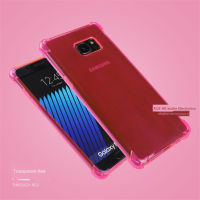 เคสโทรศัพท์สำหรับSamsung Galaxy Note FE / Fan EditionซิลิโคนใสกันกระแทกฝาครอบใสกันชนTPUอ่อนปลอก