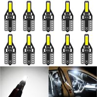 ไฟ LED ภายใน W5W T10 Led 10ชิ้นโคมไฟอ่านหนังสืออัตโนมัติไฟรถยนต์ LED สำหรับ Lada Vesta Niva Kalina Priora Granta Vaz Samara 2110