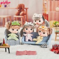 Adollya 9ซม. 112ตุ๊กตา BJD Sleep Baby Eye 7ข้อต่อ Movable Make-Up Eyes ของเล่นสำหรับหญิง DIY BJD Naked ตุ๊กตาสำหรับหญิง