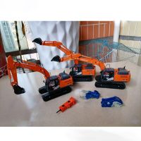 HITACHI EFI ZH รถขุดอัลลอยหล่อขึ้นรูปรถจำลองของที่ระลึก1:50 ZX200 ZAXIS200-5