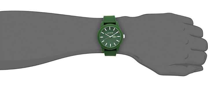 lacoste-mens-2010763-lacoste-12-12-green-resin-watch-with-silicone-band