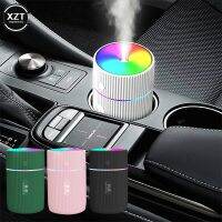 【DT】  hotMini Car Air Humidifier Portable Air Freshener With LED Night Light 2 Modes USB Power Oil Diffuser For Car Interior Accessories