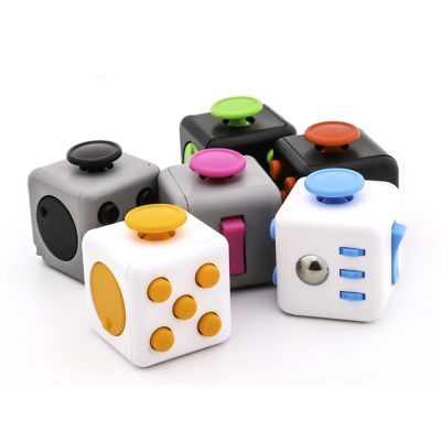【LZ】✣  Stress Relief Dice Toy Decompression Dice Antistress Toys Fidgets Anti-stress Kids Anti Stress Games Toys For Adults 18styles