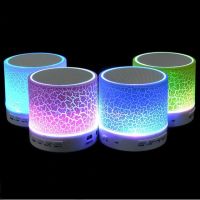 LED Night Light Bluetooth Wireless speaker Mini Portable speaker with microphone For Handphone Music