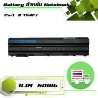 เตอรี่ เดลล์ - Dell battery สำหรับรุ่น Latitude E5420 E5430 E5520 E5530 E6420 E6430 E6520 E6530 , Inspiron 4420 4720 5420 5425 5520 5720 7420 7520 7720 M421R M521R N4420 N4720 N5420 N5720 N7420 , Vostro 3460 3560 , Part # T54FJ