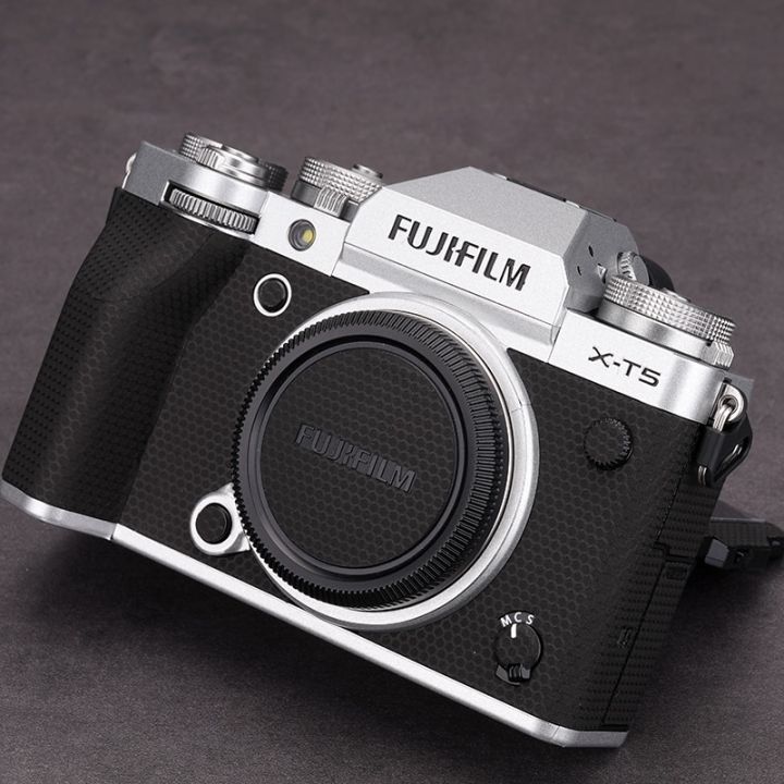 ฟิล์มไวนิลสำหรับป้องกันกล้องฟิล์มไวนิลสติ๊กเกอร์ติดบนตัวเครื่อง-xt5-x-t5-fuji-fujifilm