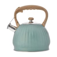 Gas Stove Water Kettle Large Capacity Dust-proof Pumkin Shaped Stainless Steel Tea Milk Coffee Pot for Kitchen Induction cooker