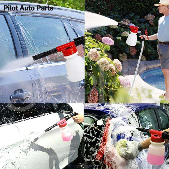 1L Car Foam Sprayer Adjustment Ratio Dial Car Wash Foam Sprayer Car