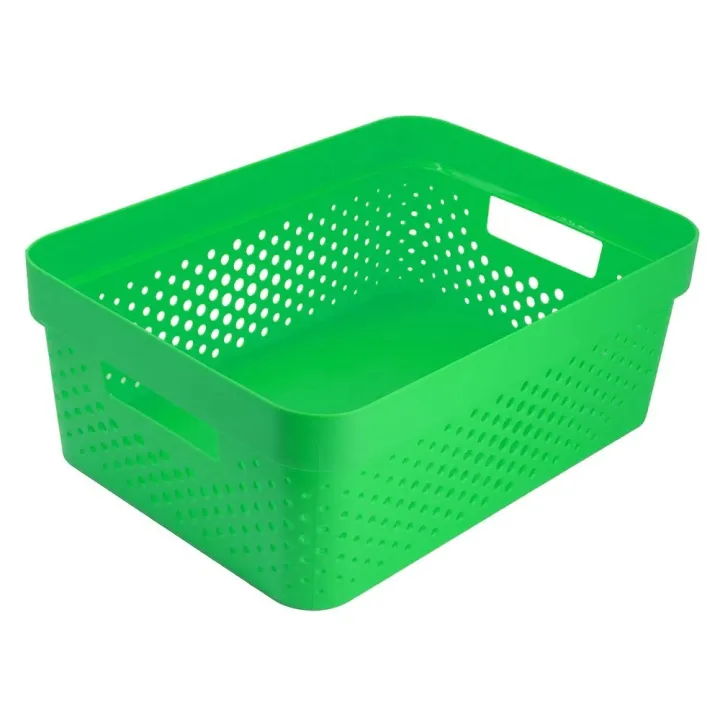 Glad Storage Basket Container Multifunction Organizer 2 Gallon / 9 ...