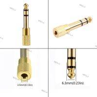 6.5mm Headphone Audio Adapter For 6.35mm Male To 3.5mm Jack Female Adapter Connector Amplifier Mic AUX Cable WB6