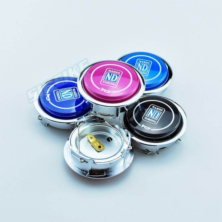 JDM Nardi Steering Wheel Horn Button Aluminum ABS Racing Car