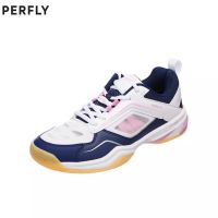 รองเท้าแบดมินตัน สำหรับผู้หญิง Badminton Shoes For Women PERFLY NAVY PF508