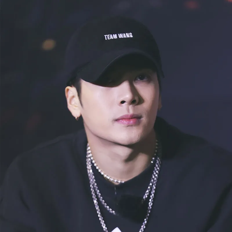 Idol Producer Jackson Wang Same Hat Female Summer Baseball Cap