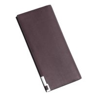 238815wallet--✲❏﹊ Hengsheng man purse long thin soft leather wallet business the stylish smooth wallet