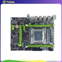 FoZueo เมนบอร์ดคอมพิวเตอร์เดสก์ท็อป X79 Pro DDR3คู่ LGA 2011สำหรับ V1 E5/E5-2640 V2