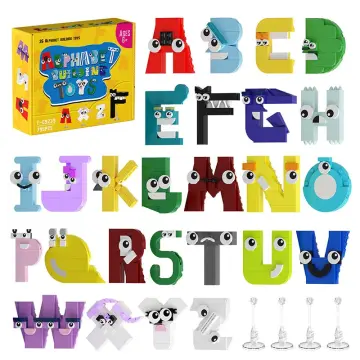 Alphabet Lore Building Block Toy Kawaii English Letter Building Block Best  Gift on OnBuy