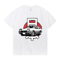 Minimalistic AE86 Toyota Trueno Japan T Shirt for Men Short Sleeves T-shirt 100% Pure Cotton Shirt Oversized Streetwear XS-4XL-5XL-6XL