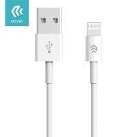 Devia Smart Cable สายชาร์จไอโฟน Charge and Sync Cable ความยาว 1 เมตร (สีขาว)