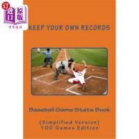 [China business overseas direct order]Baseball game stats book: keep your own records (simplified version)（