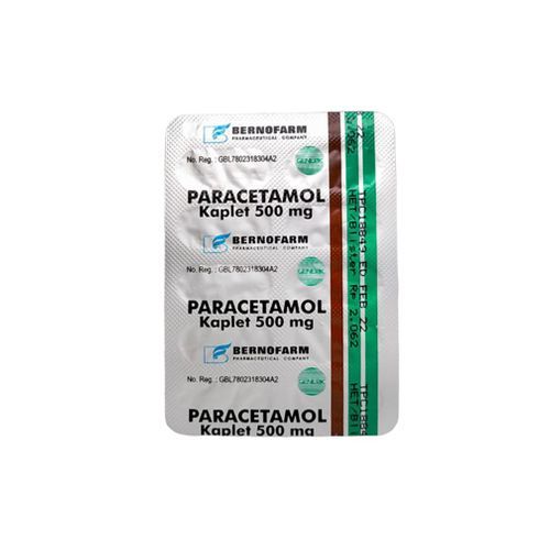 PARACETAMOL 500 Mg Strip 10 Kaplet - Pereda Nyeri Dan Demam | Lazada ...