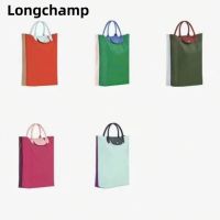 [Longchamp Monopoly] 100% Original 2022ใหม่ French Longchamp Official Store กระเป๋า10168 Re-Play Colorblock ไนลอนกระเป๋าถือกระเป๋ายาว Champ กระเป๋า
