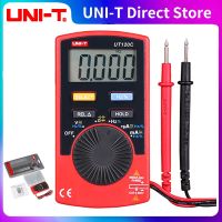 UNI-T UT120C Pocket Size Stype Digital Multimeter Auto Range Tester DC AC Voltage Diode Mini Electrical Meters LCD Display Electrical Trade Tools Test