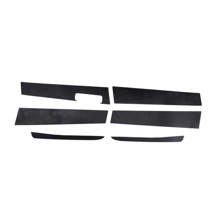 car-door-window-pillar-post-cover-trim-decoration-for-ford-maverick-2022-2023-accessories-carbon-fiber-pattern