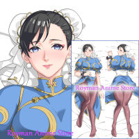 Dakimakura Anime Chun-Li Street Fighter Double Sided Print Life-size Body Pillow Cover