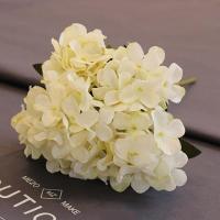 6หัว/ช่อไฮเดรนเยียประดิษฐ์ดอกไม้ผ้าไหมเจ้าสาวดอกไม้ปลอมช่อมือสำหรับดอกไม้ประดิษฐ์ตกแต่งบ้านงานแต่งงาน