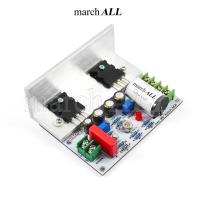 MarchALL 1969 เวอร์ชั่น โตชิบา 5200 ชุดลง PCB วงจรขยายเสียง Class A  ความเพี้ยนTHDดีมาก คลาสเอ เป็นภาคขยายสัญญาณ ไฮเอ็ด เพาเวอร์ แอมป์ High-end Audio Sound เครื่