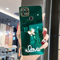 เคสโทรศัพท์สำหรับ OPPO A15 A15S A53 A31 2020ผีเสื้อเพชร3D