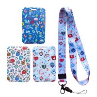 Doctor Nurse Work Card Holders With Lanyard Bank Card Name Card Holders Card Bus ID Holders Identity Badge With Neck Strap Card Holders