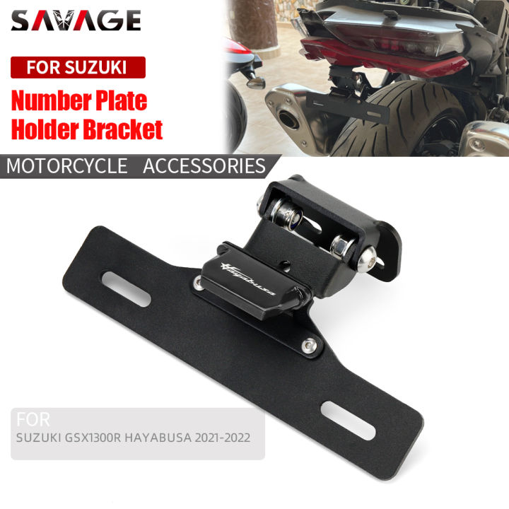 Number Plate Holder Bracket V2 For SUZUKI GSX1300R HAYABUSA 20212022