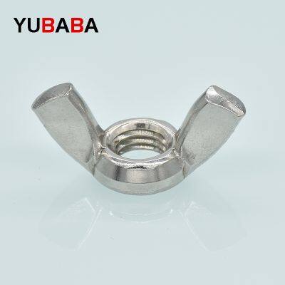 M3 M4 M5 M6 M8 M10 M12 Tye A Squate Wing Nuts 304 Stainless Steel Butterfly Nuts